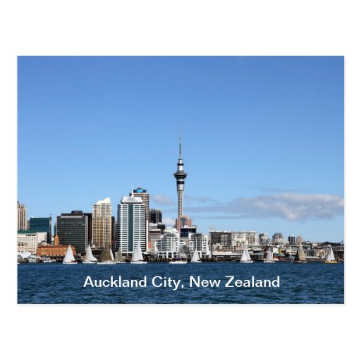 Auckland City, New Zealand by Day Post Cards
