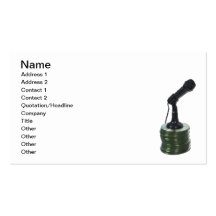 Audio Discs Business Cards
