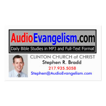 Audio Evangelism Business Cards