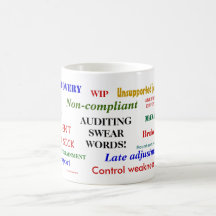 Auditing Swear Words Classic Coffee Mug