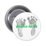 Auntie-to-Be Pinback Button