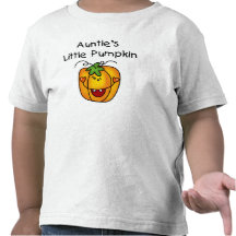 Auntie's Little Pumpkin Tshirts and Gifts