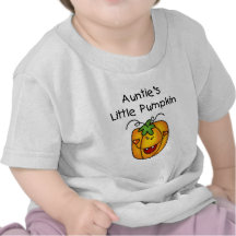 Auntie's Little Pumpkin Tshirts and Gifts