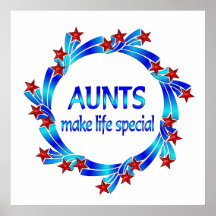 Aunts Make Life Special Poster