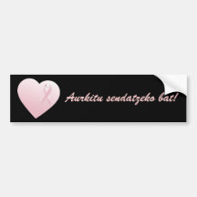 Aurkitu Sendatzeko Bat! Bumper Sticker