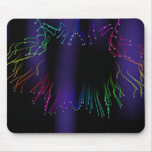 Aurora Explosion Mousepad