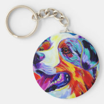 Aussie #1 keychain
