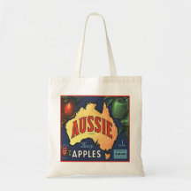 Aussie Apples Canvas Bags