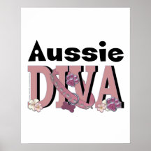 Aussie DIVA Print