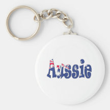 Aussie Flag Keychain