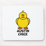 Austin Texas Chick Mouse Pad