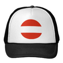 Austra Round Flag Trucker Hat