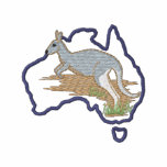 Australia and Kangaroo Polo Shirt
