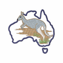 Australia and Kangaroo Polo Shirt
