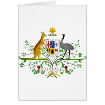Australia AU Greeting Card