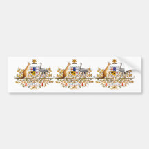 Australia Coat of Arms Bumper Stickers