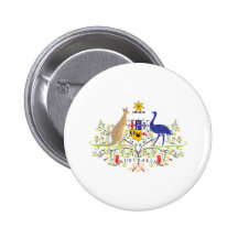 Australia Coat Of Arms Buttons