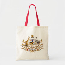 Australia Coat of Arms detail Tote Bags