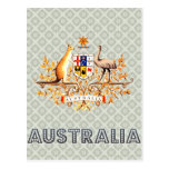 Australia Coat of Arms Postcard