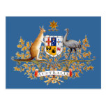 Australia Coat of Arms Postcards