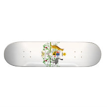 Australia Coat Of Arms Skate Deck