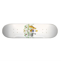 Australia Coat Of Arms Skateboard Deck
