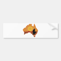 Australia Cowboy Bumper Stickers