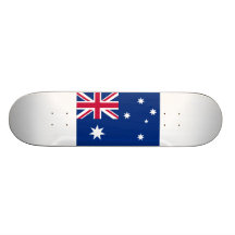 Australia Flag Custom Skate Board