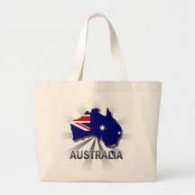 Australia Flag Map 2.0 Canvas Bag