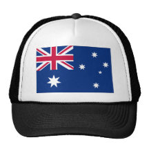 Australia Flag Mesh Hats