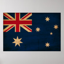Australia Flag Poster