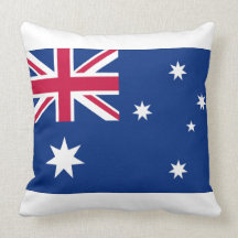 Australia Flag Throw Pillow