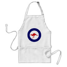 Australia kangaroo military aviation roundel apron