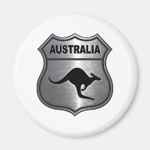 Australia Kangaroo Refrigerator Magnet