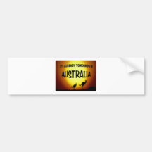 AUSTRALIA KANGAROOS.jpg Bumper Stickers