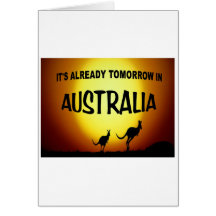 AUSTRALIA KANGAROOS.jpg Greeting Card
