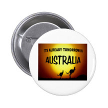 AUSTRALIA KANGAROOS.jpg Pinback Button