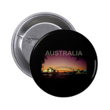 Australia Pinback Buttons