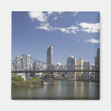 Australia, Queensland, Brisbane, Story Bridge, Refrigerator Magnets