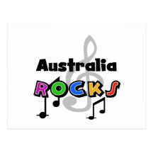 Australia Rocks Postcard