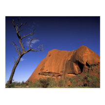 Australia, Uluru Kata Tjuta National Park, Uluru Post Card