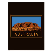 Australia Uluru Post Cards