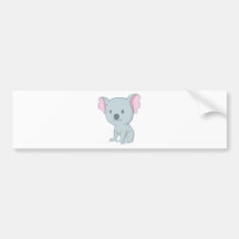 Australian Baby Koala Bear Bumper Sticker