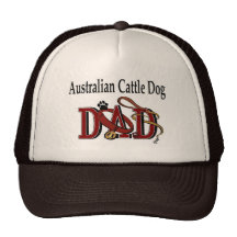 Australian Cattle Dog Dad Gifts Hats