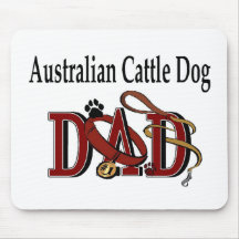 Australian Cattle Dog Dad Gifts Mouse Mat