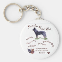 Australian Cattle Dog Gifts Keychains