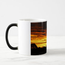Australian fire sky coffee mugs