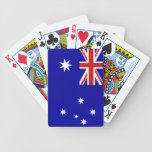 Australian flag bicycle playing cards