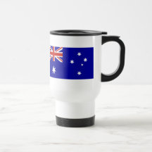 Australian flag coffee mug