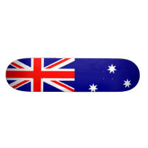Australian Flag Design Skate Decks